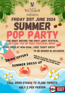 Hotel Victoria Pop Party