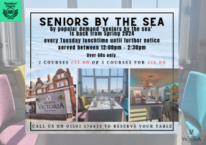 Seniors Menu Hotel Victoria