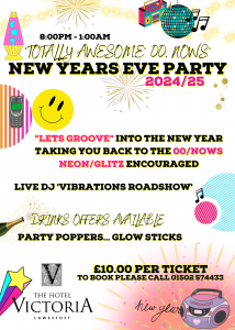 80s and 90s Near years Eve Party Hotel Victoria